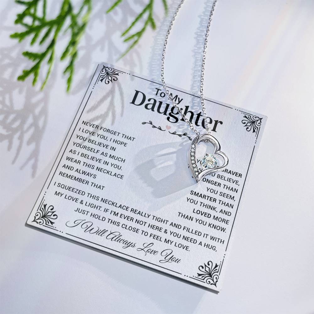 To My Daughter Necklace Gift for Daughter from Dad,Daughter Father Necklace 4_12