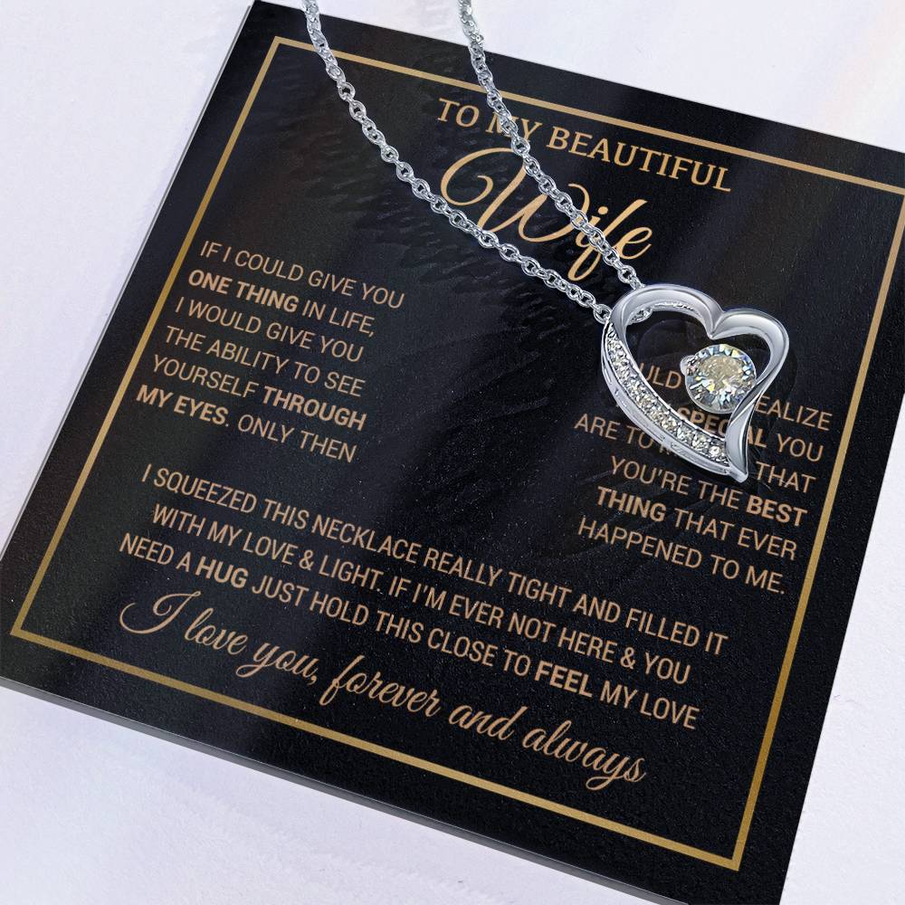 To My Wife Necklace, Christmas Gifts For Women, Anniversary Gift For Wife 5_11