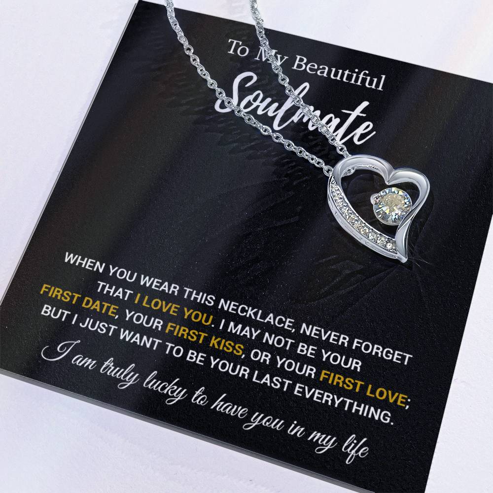 To My Soulmate Necklace, Valentines Day Gift, Gift For Wife, Anniversary Gift 7_1