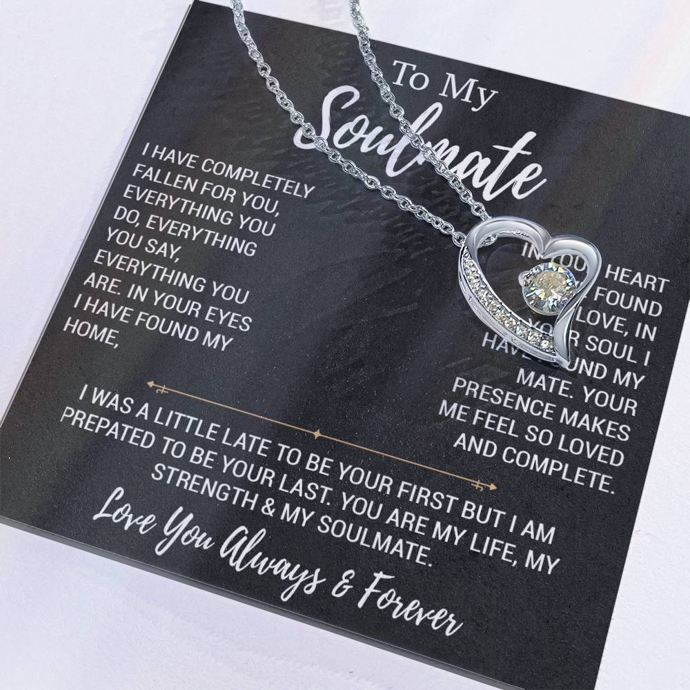 To My Soulmate Necklace, Birthday Gifts For Her, Christmas Gift For Soulmate 14_9