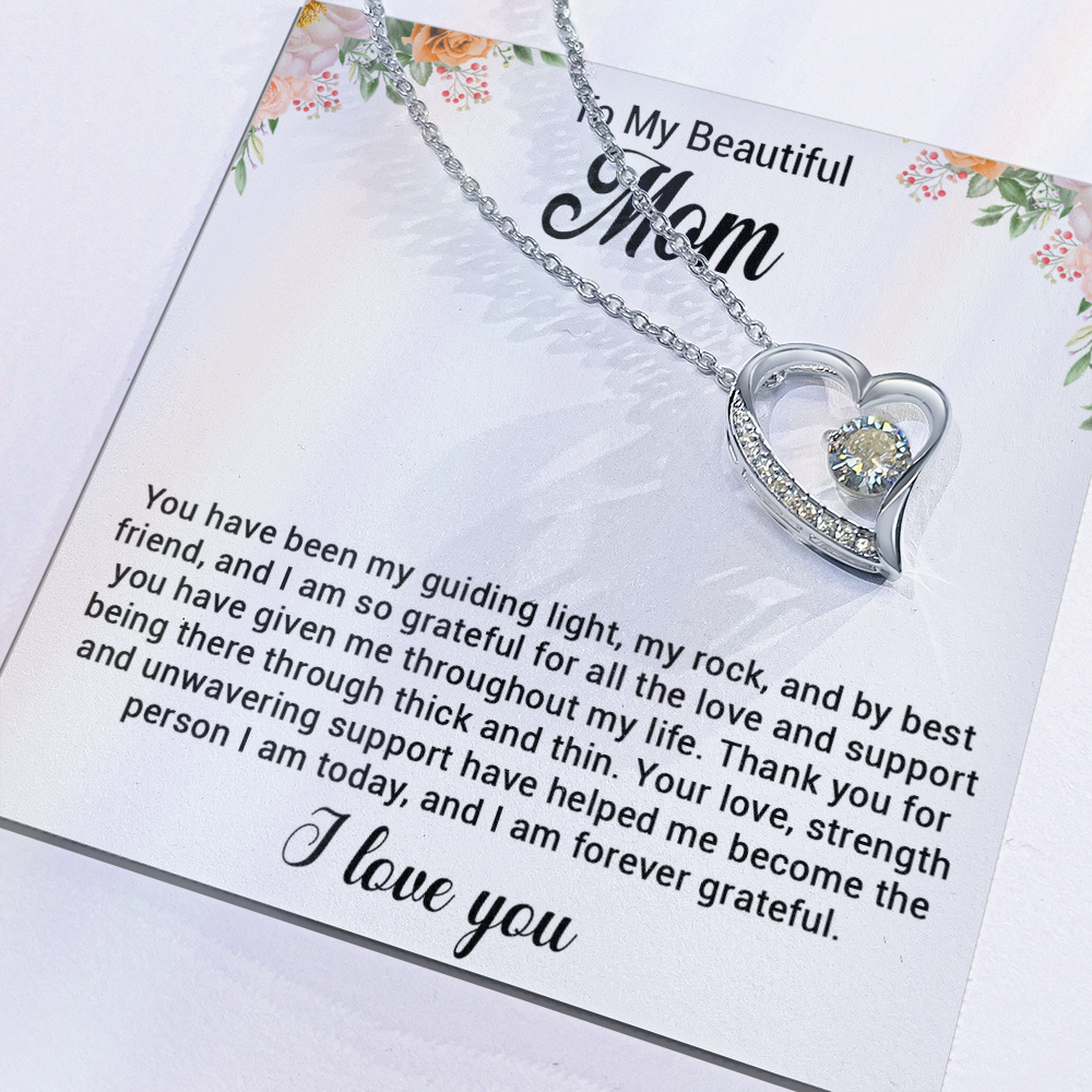 To My Mom Necklace, Mom Gift, Mom Mother's Day Gifts, Mom Gift From Son
