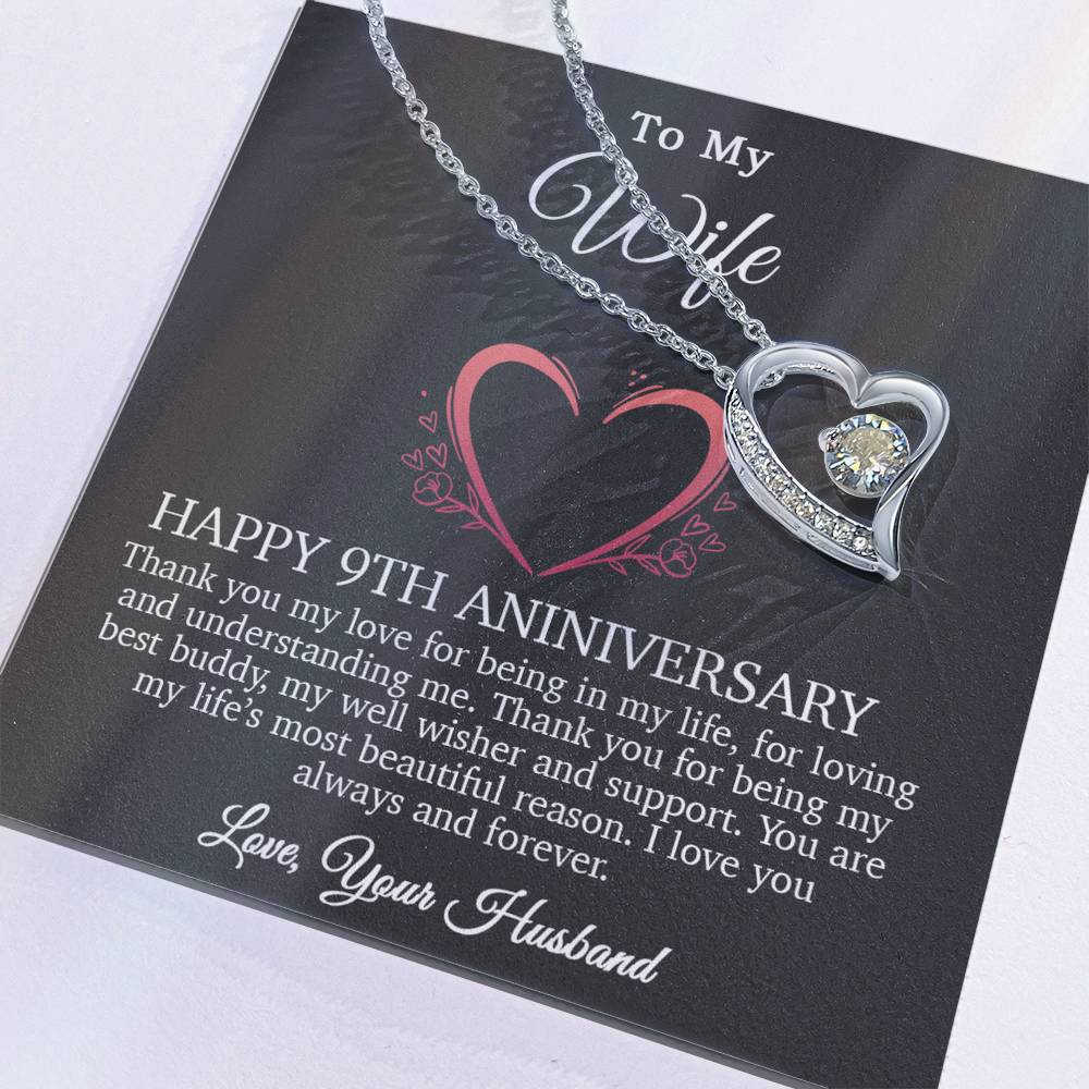 9th Anniversary Gift For Wife, 9 Year Anniversary Gifts, 9th Wedding Anniversary Gift Ideas