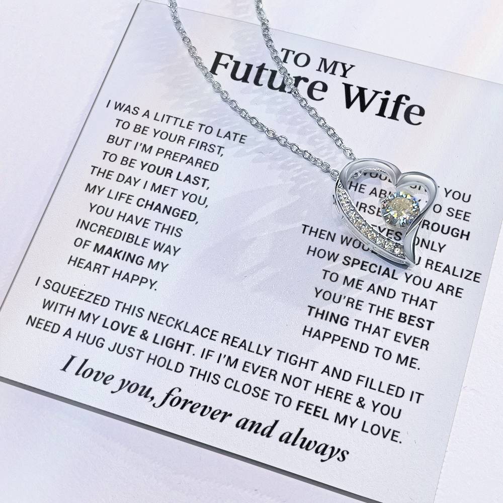 To My Future Wife Necklace, Anniversary Birthday Christmas Gift for Her 18_10