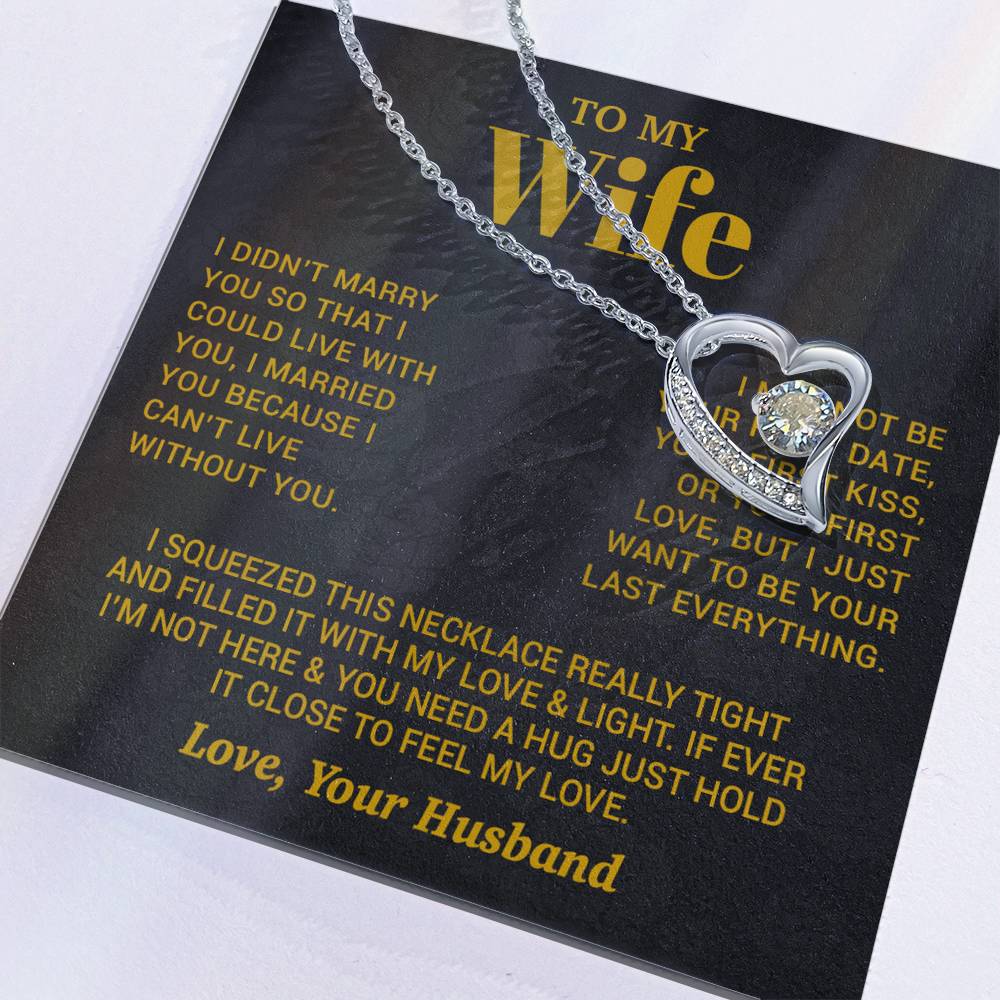 To My Wife Necklace, Christmas Gifts For Women, Anniversary Gift For Wife 27_9