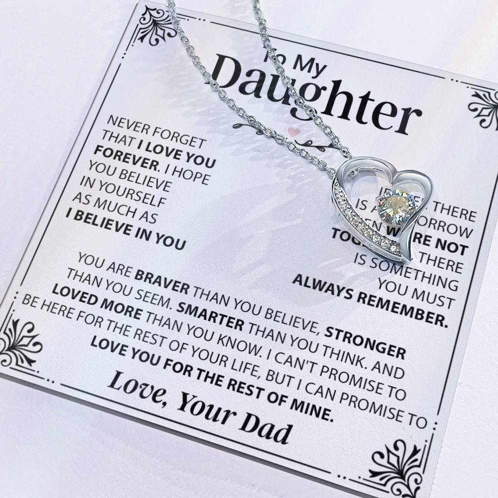 To My Daughter Necklace Gift for Daughter from Dad,Daughter Father Necklace 3_12