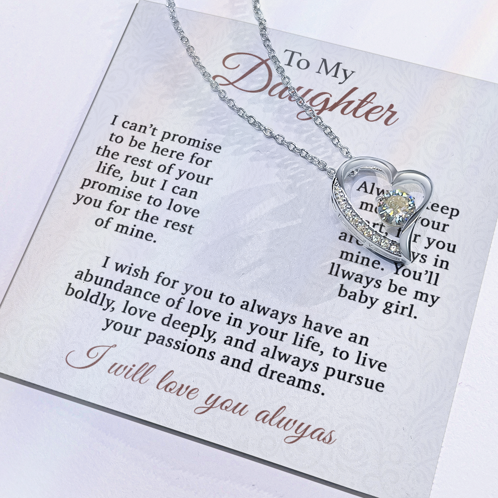 To My Daughter Necklace, Daughter Father Necklace, Daughter Gift From Dad 10_11