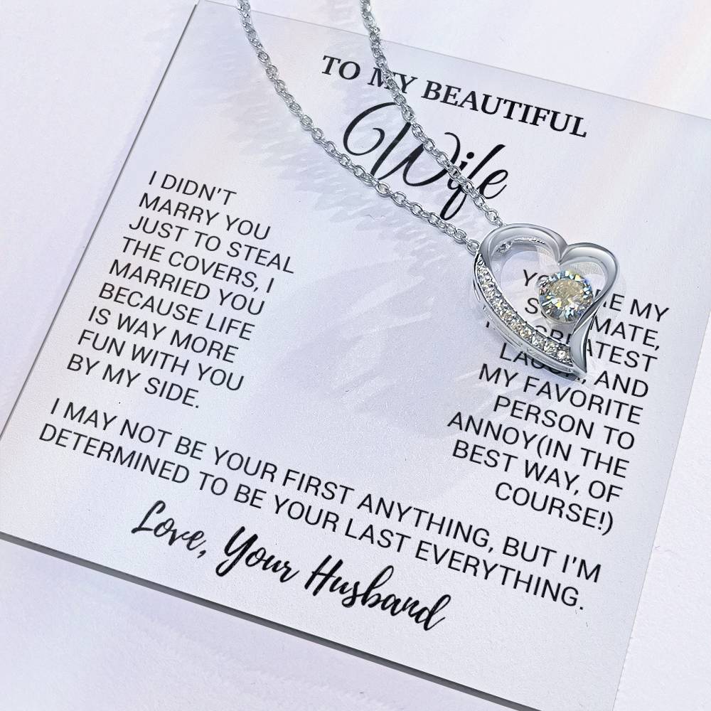 To My Wife Necklace, Christmas Gifts For Women, Anniversary Gift For Wife 24_10