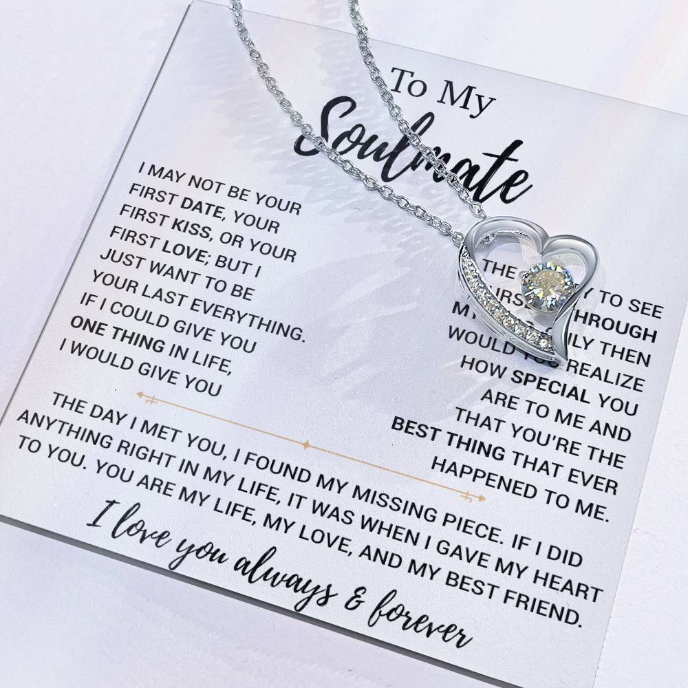 To My Soulmate Necklace, Soulmate Gift,Christmas Gift 2_9