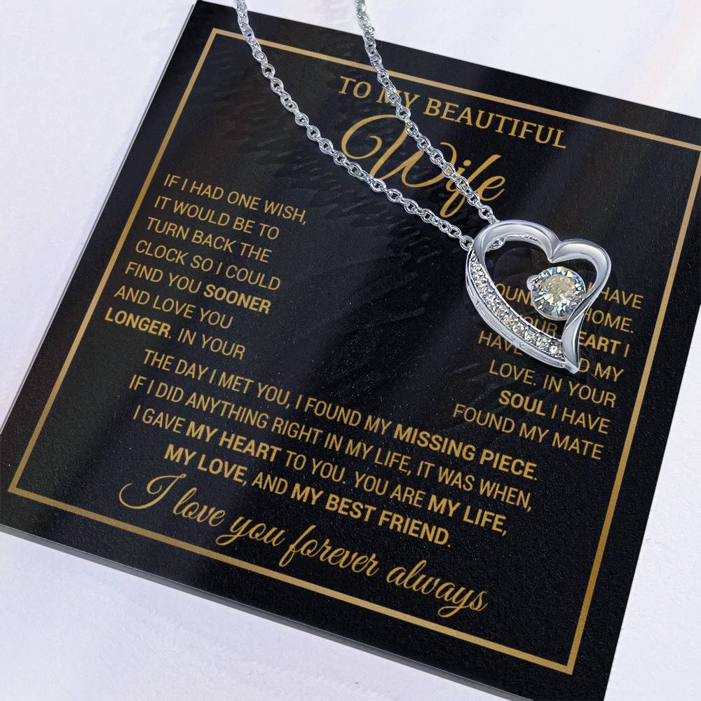 To My Wife Necklace, Christmas Gifts For Women, Anniversary Gift For Wife 6_11