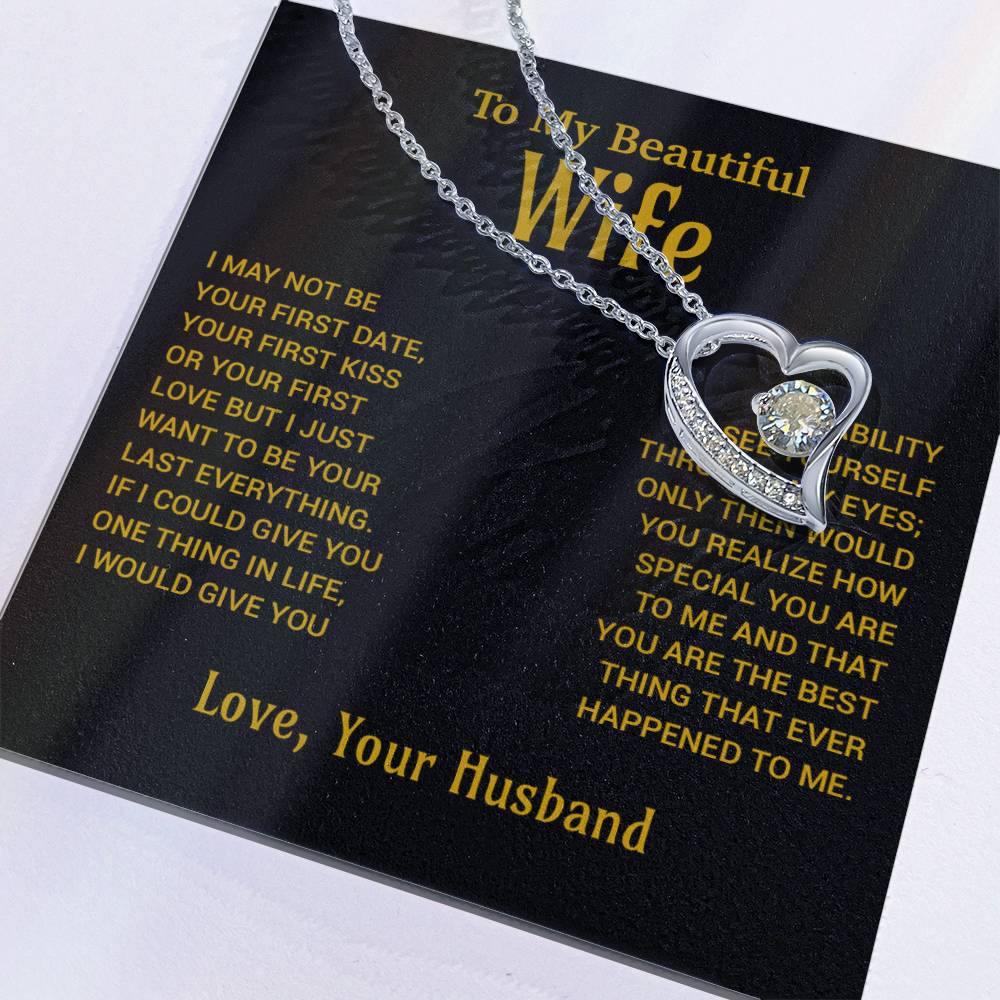 To My Wife Necklace, Christmas Gifts For Women, Anniversary Gift For Wife 14_11