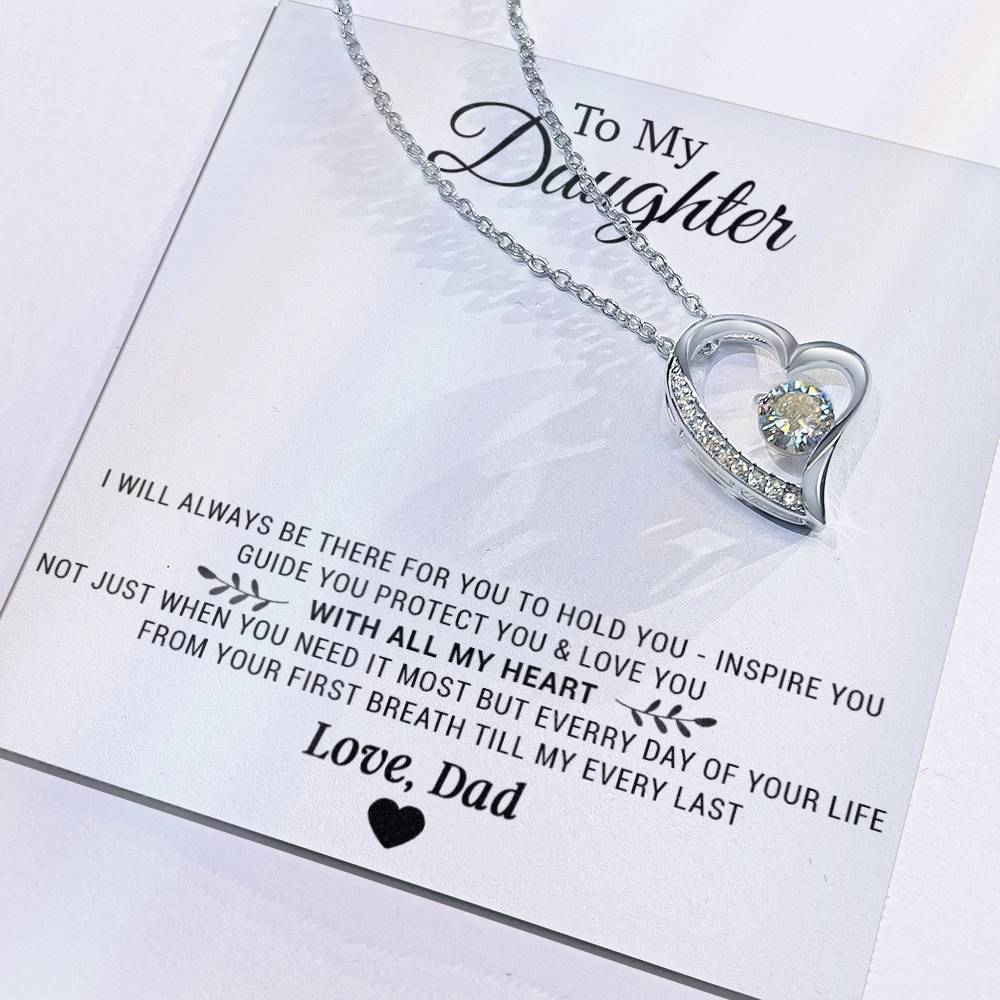 To My Daughter Necklace, Daughter Father Necklace, Daughter Gift from Dad 22_11