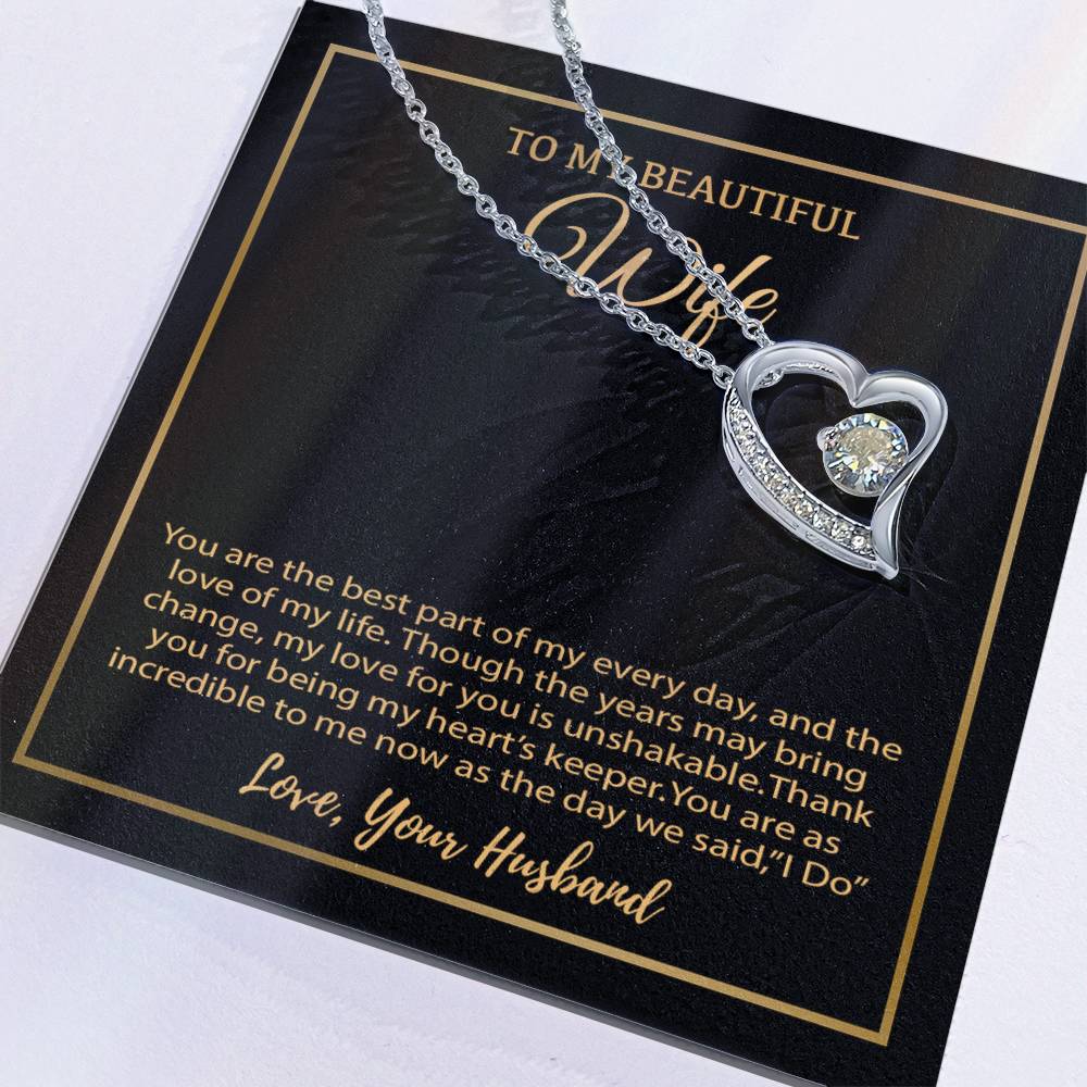 To My Wife Necklace, Christmas Gifts For Women, Anniversary Gift For Wife 21_12