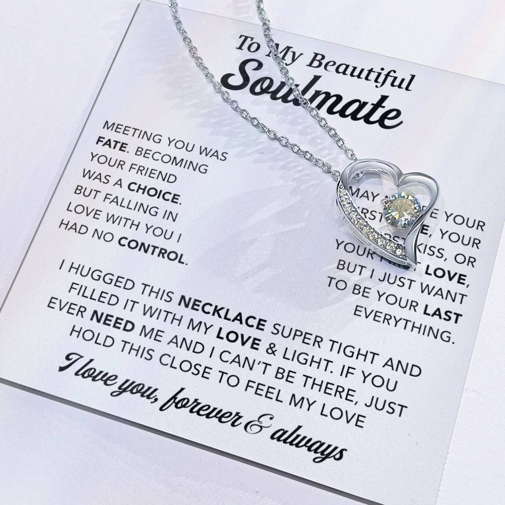 To My Soulmate Necklace, Birthday Gifts For Her, Christmas Gift For Soulmate 1_12