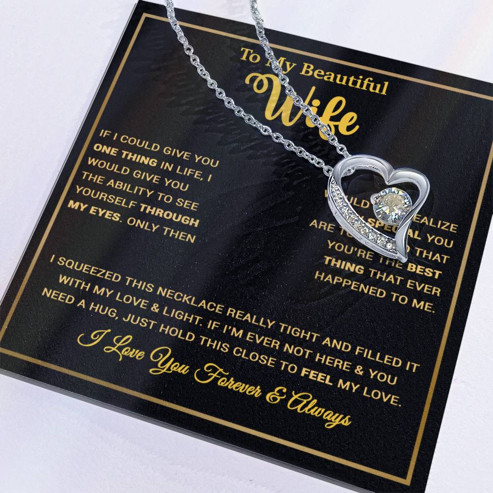 To My Wife Necklace, Gift For Wife, Anniversary Gift For Wife, Christmas Gift 30_11