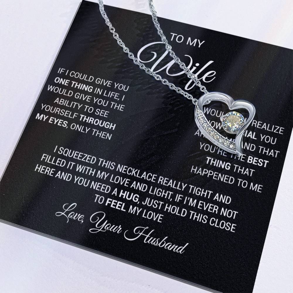 To My Wife Necklace, Gift For Wife, Anniversary Gift For Wife, Christmas Gift 1_5