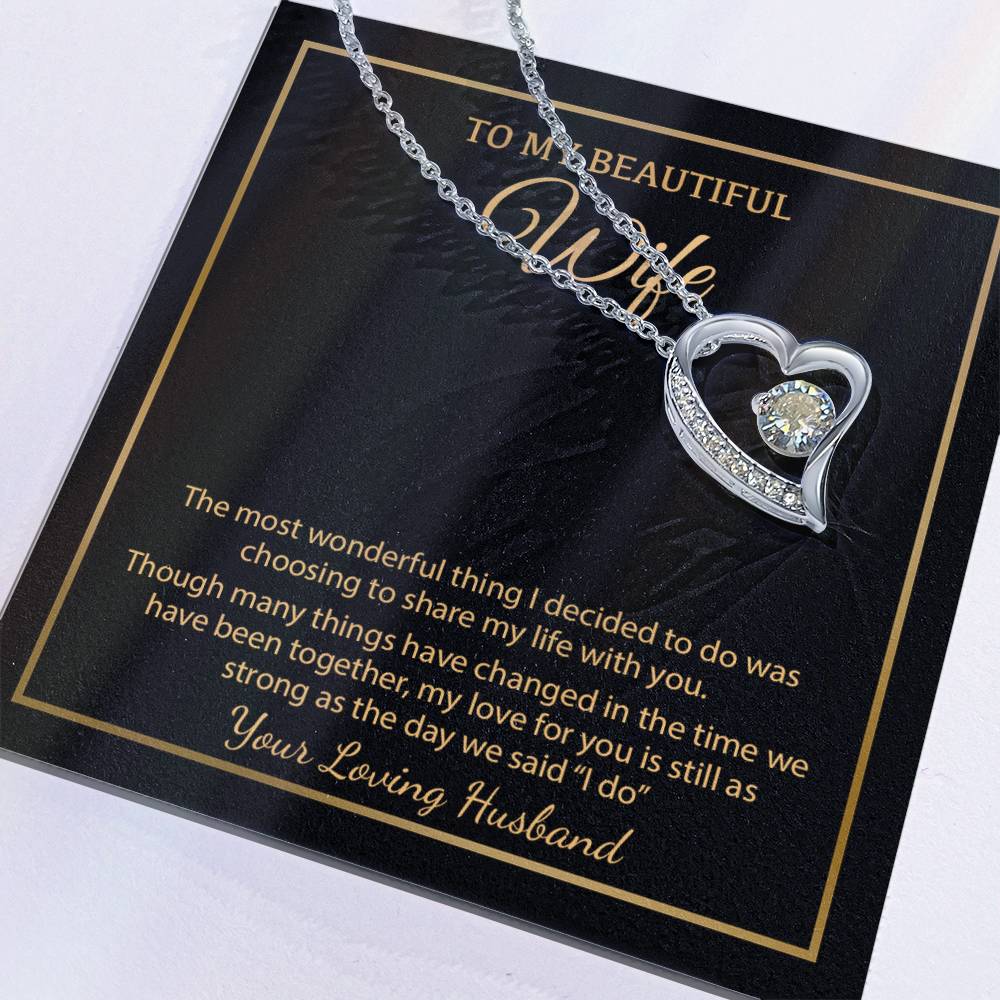 To My Wife Necklace, Christmas Gifts For Women, Anniversary Gift For Wife 4_12