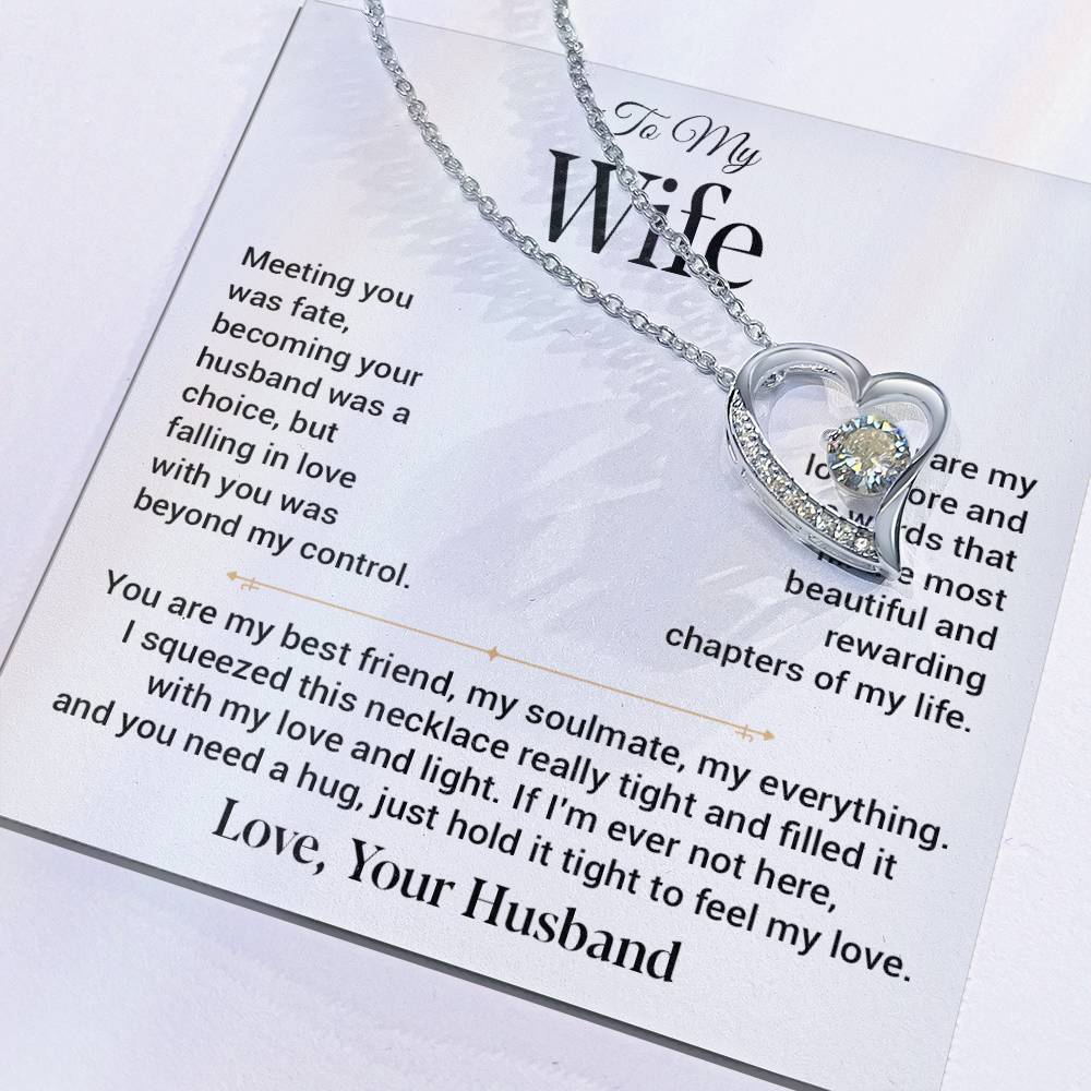 To My Wife Necklace, Gift For Wife, Anniversary Gift For Wife, Christmas Gift 21_11