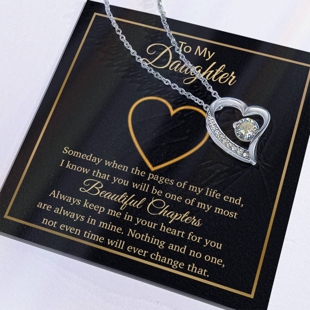 To My Daughter Necklace, Gift For Daughter From Dad, Daughter Father Necklace 30_11