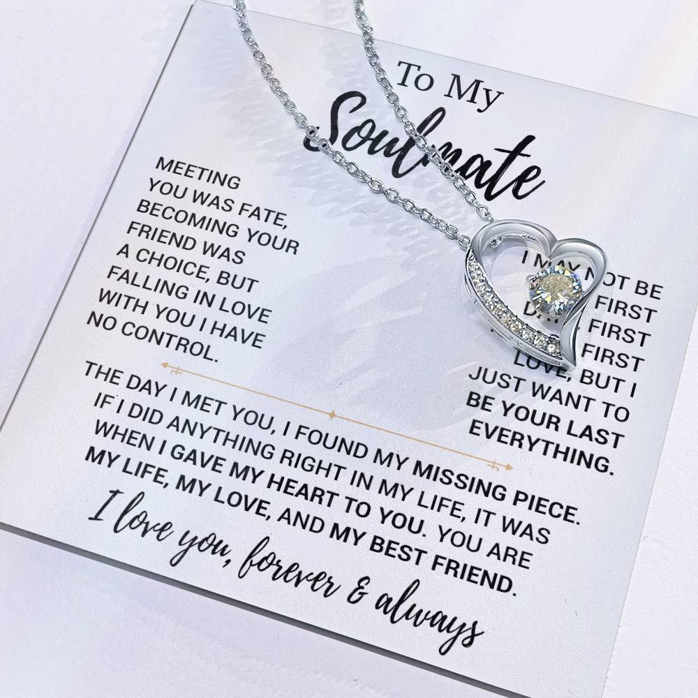 To My Soulmate Necklace, Birthday Gifts For Her, Christmas Gift For Soulmate 12_11