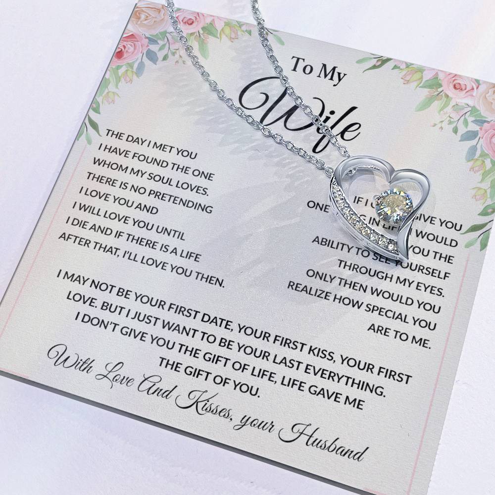 To My Wife Necklace, Christmas Gifts For Women, Anniversary Gift For Wife 21_10