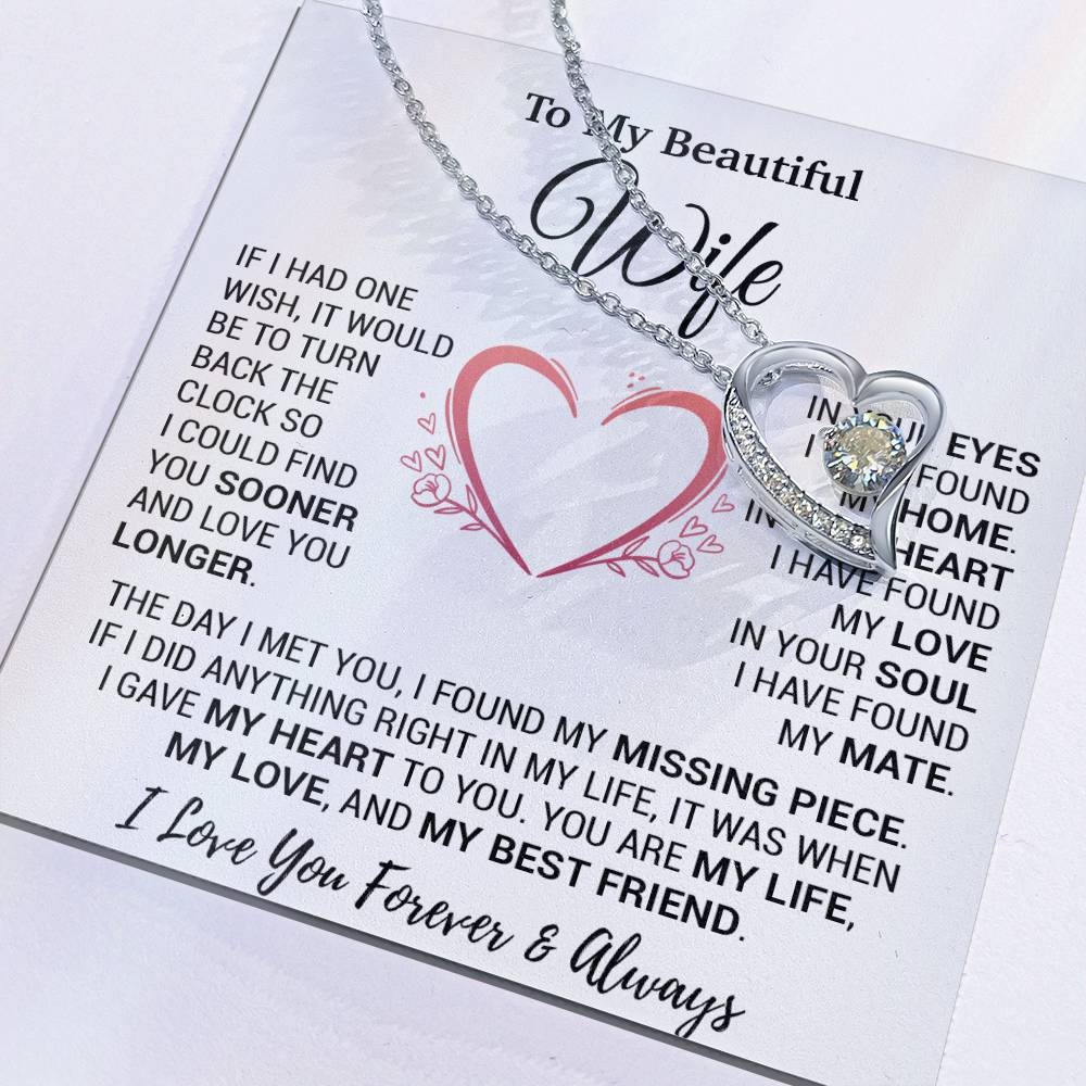 To My Wife Necklace, Christmas Gifts For Women, Anniversary Gift For Wife 12_11