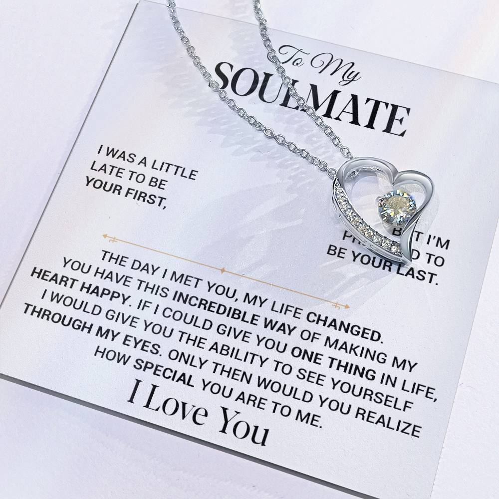 To My Soulmate Necklace, Soulmate Gift, Christmas Gift 22_11