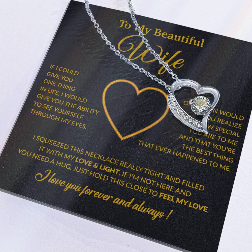 To My Wife Necklace, Christmas Gifts For Women, Anniversary Gift For Wife 16_12_2025_Gold