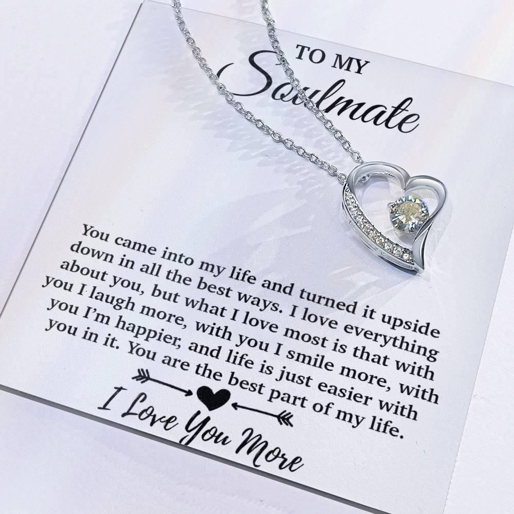 To My Soulmate Necklace, Soulmate Gift, Soulmate Jewelry Anniversary 26_3