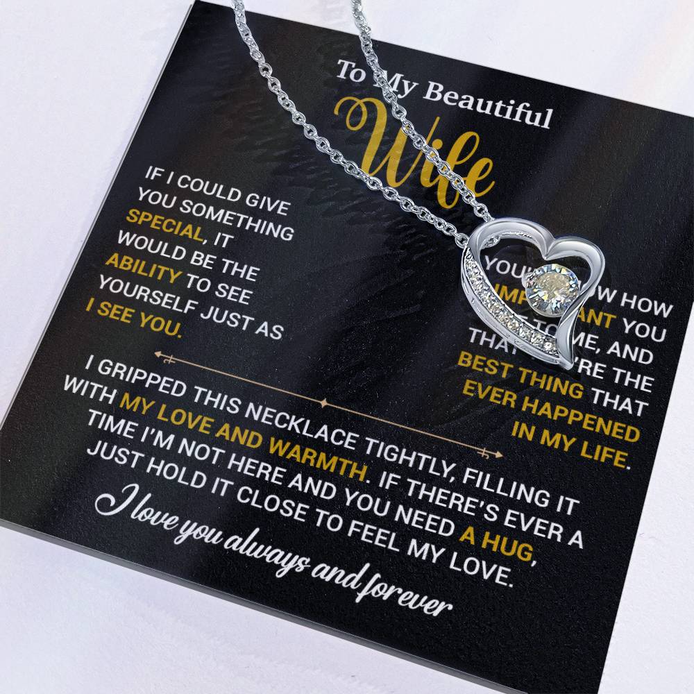 To My Wife Necklace, Christmas Gifts For Women, Anniversary Gift For Wife 25_11