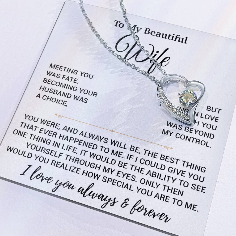 To My Wife Necklace, Christmas Gifts For Women, Anniversary Gift For Wife 8_10