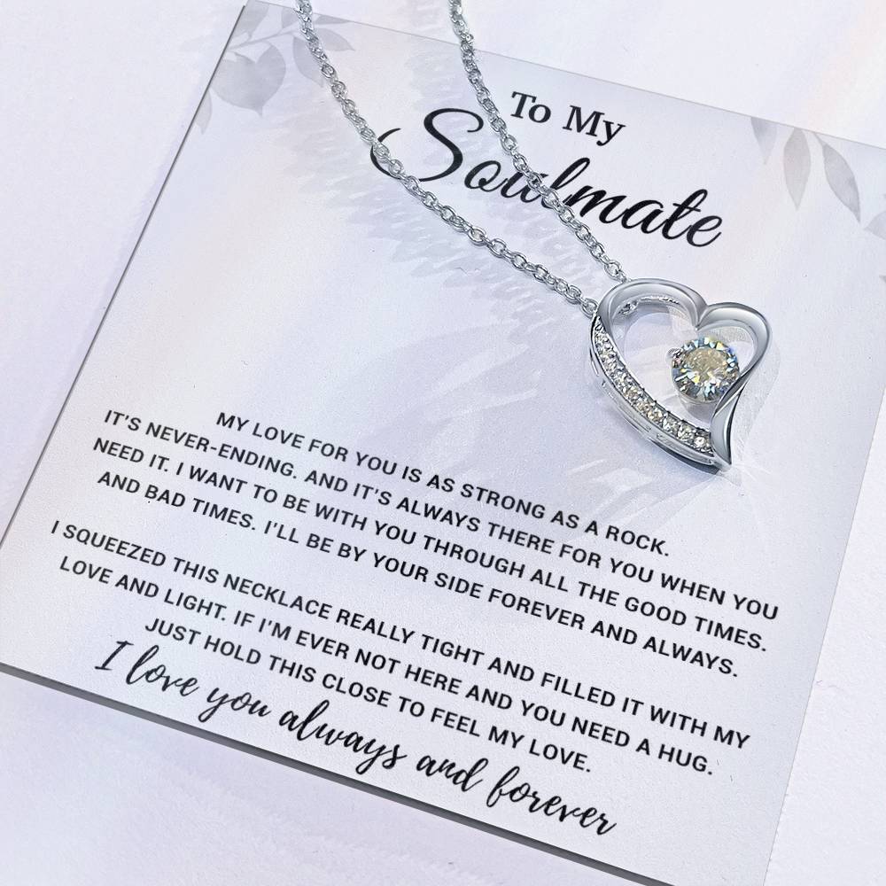 To My Soulmate Necklace Gift For Wife Girlfriend Birthday Anniversary Christmas 6_1
