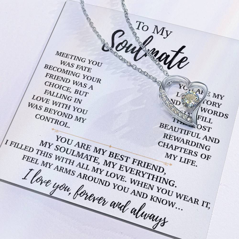 To My Soulmate Necklace, Birthday Gifts For Her, Christmas Gift For Soulmate 17_10