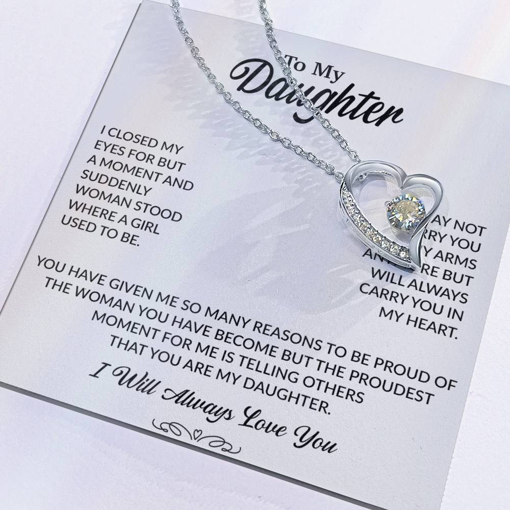 To My Daughter Necklace, Gift for Daughter from Dad, Daughter Father Necklace 27_9