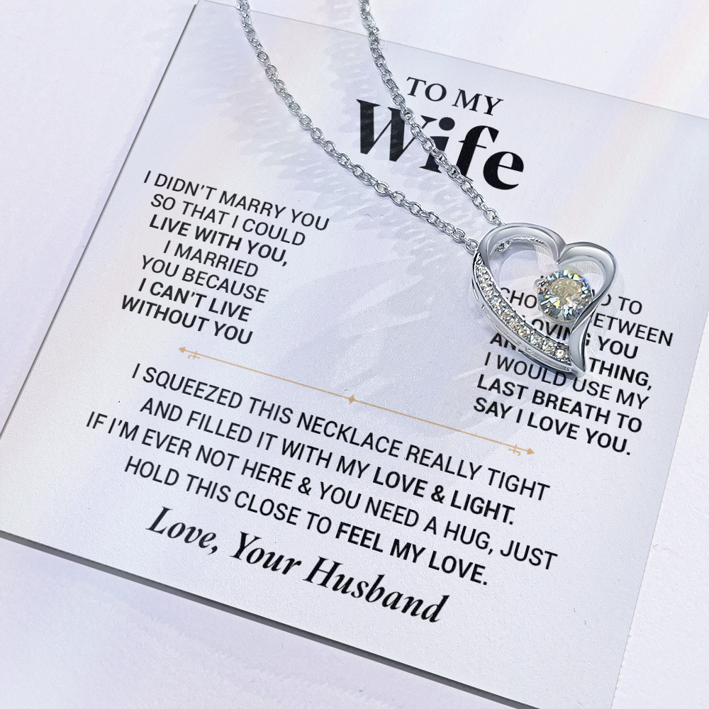 To My Wife Necklace, Christmas Gift For Wife, Christmas Gifts For Her, Wife Gift 20_7