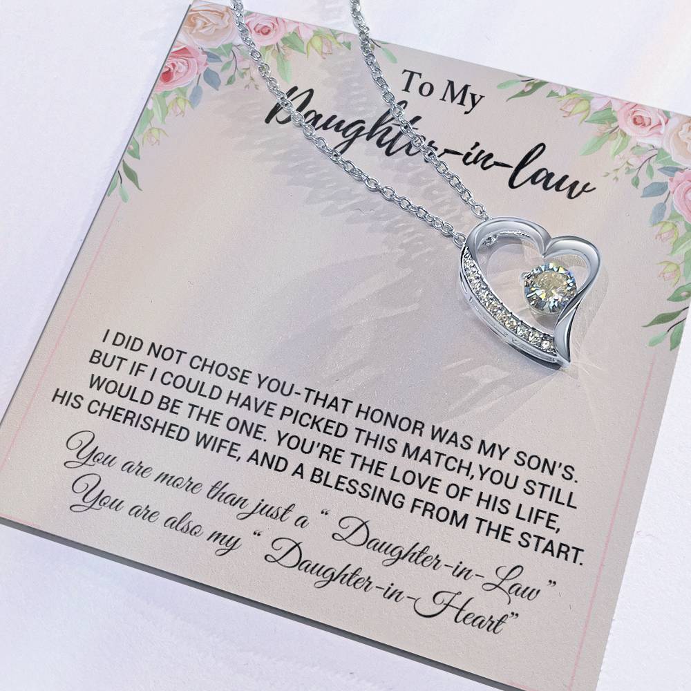 To My Daughter-In-Law Necklace, Gift For Daughter In Law, Daughter In Law Gift 8_11