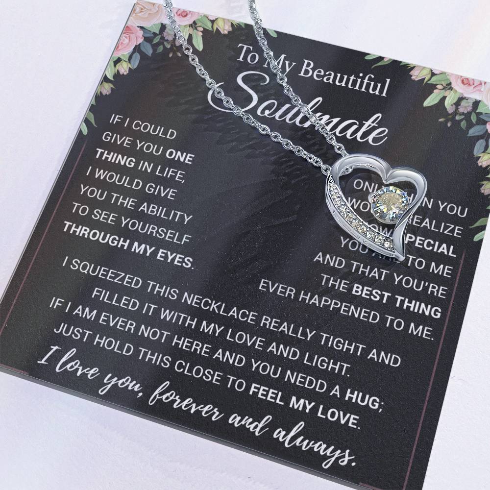 To My Soulmate Necklace, Birthday Gifts For Her, Christmas Gift For Soulmate 20_11