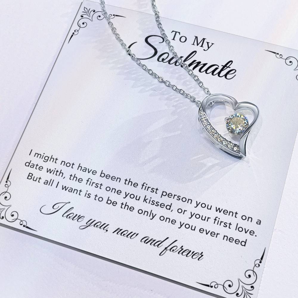 To My Soulmate Necklace, Gift For Her, Christmas Gift, Birthday Gift
