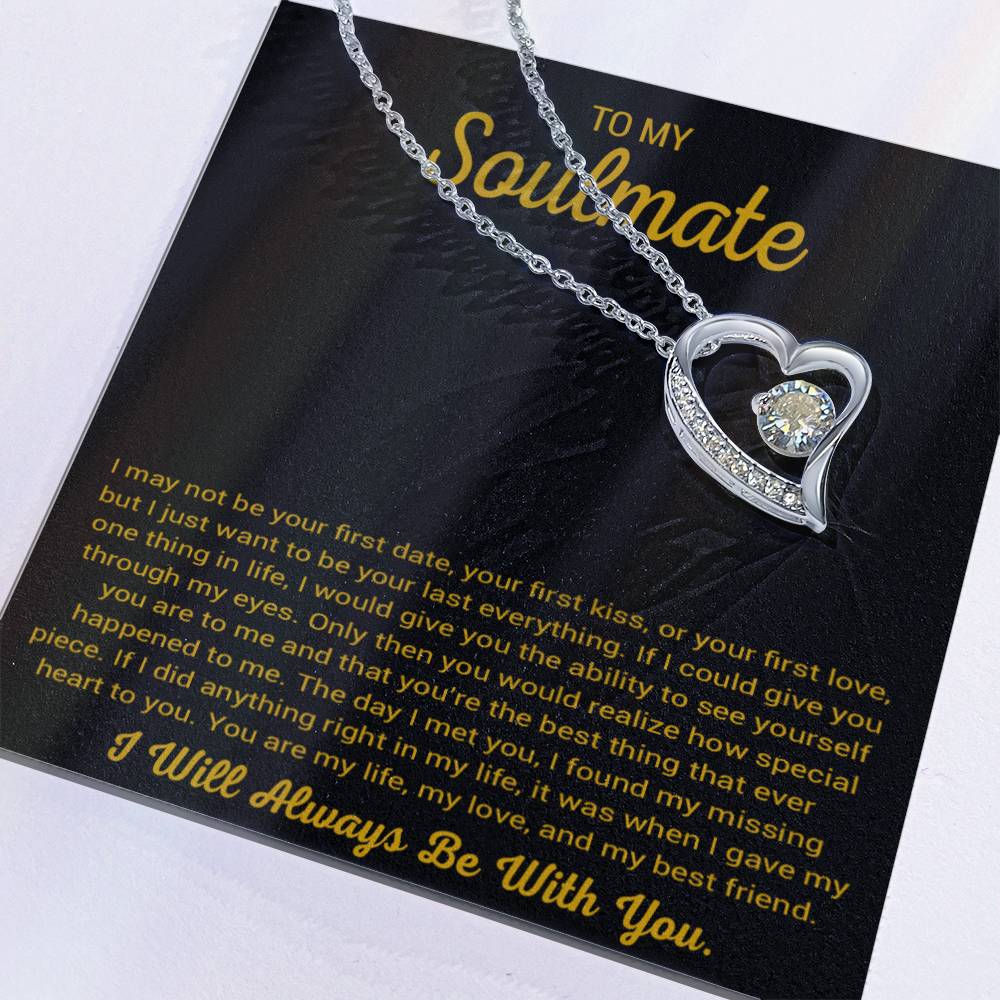 To My Soulmate Necklace, Gift for Wife, Girlfriend, Anniversary Gift 12_11
