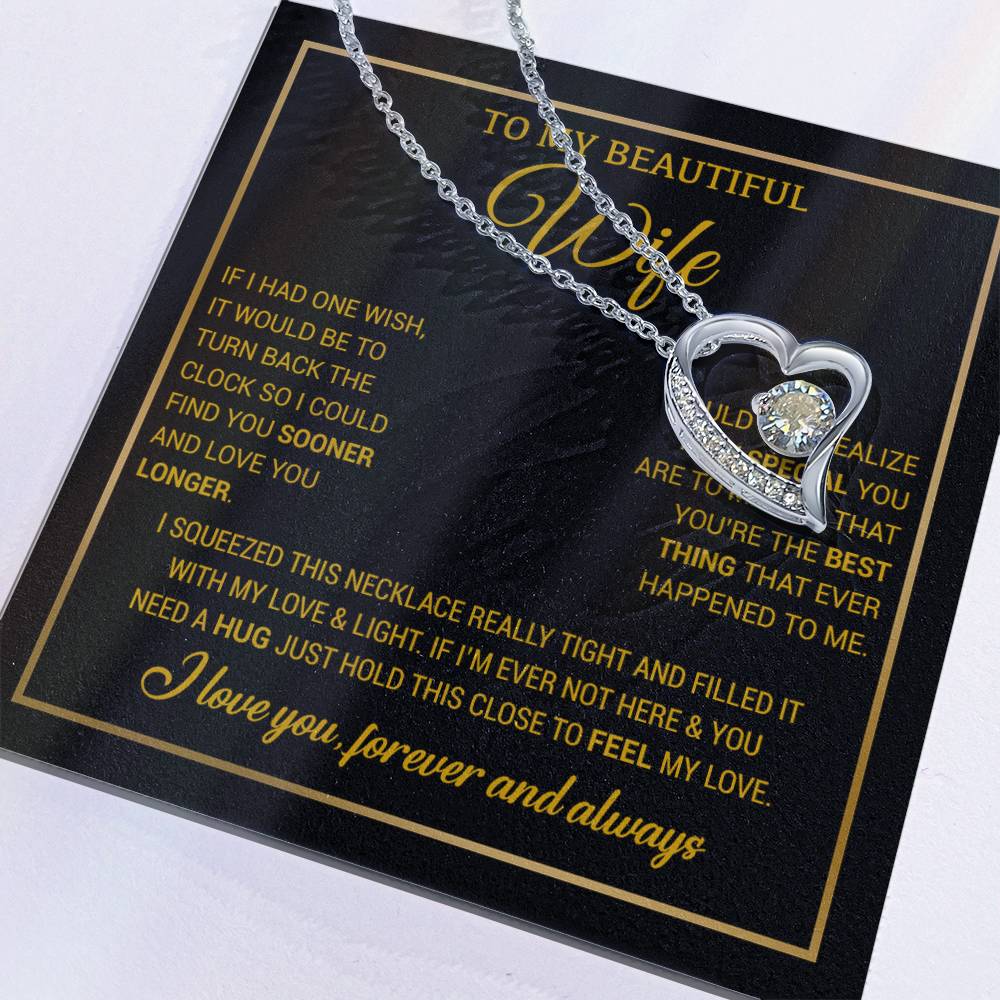 To My Wife Necklace, Christmas Gifts For Women, Anniversary Gift For Wife 19_11