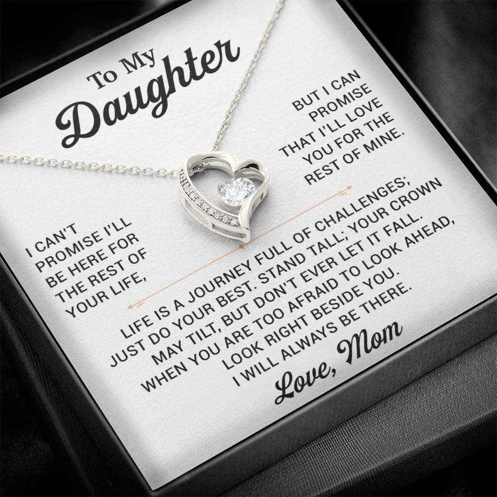 To My Daughter Necklace, Gift for Daughter from Mom, Mother Daughter Necklace 29_10