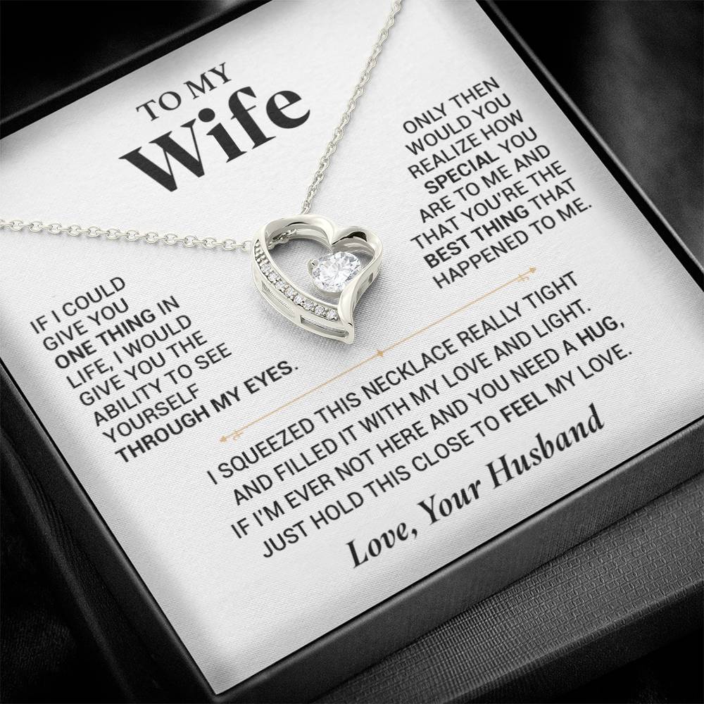 To My Wife Necklace, Anniversary Gift For Wife, Wife Birthday, Gift For Wife 18_7