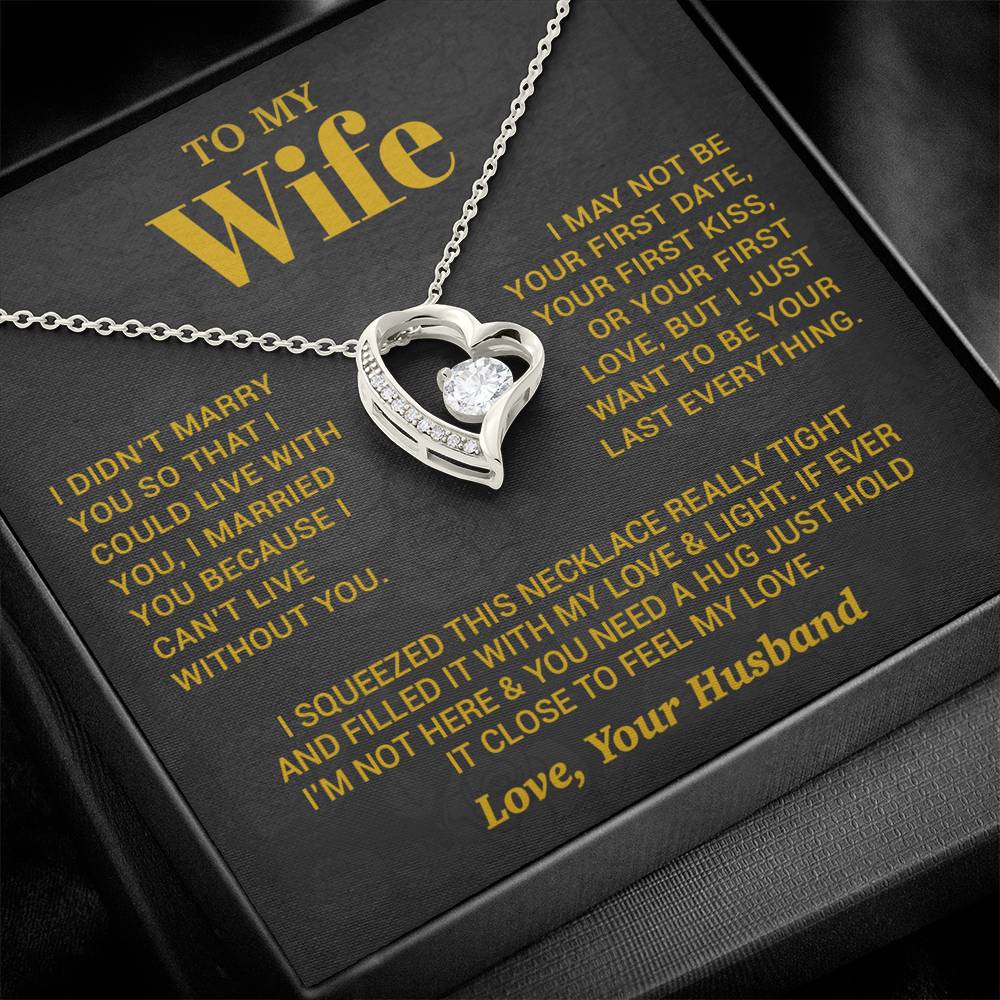 To My Wife Necklace, Christmas Gifts For Women, Anniversary Gift For Wife 27_9