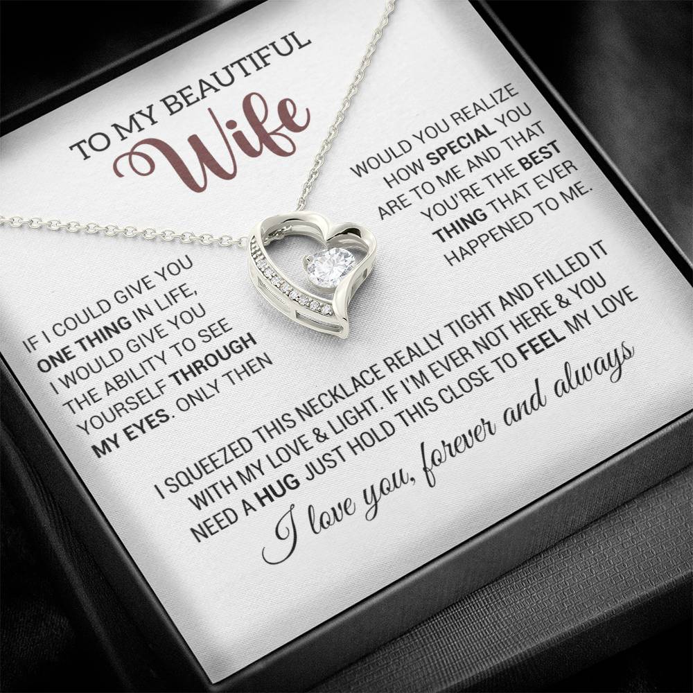 To My Wife Necklace, Gift For Wife, Anniversary Gift For Wife, Christmas Gift 26_9