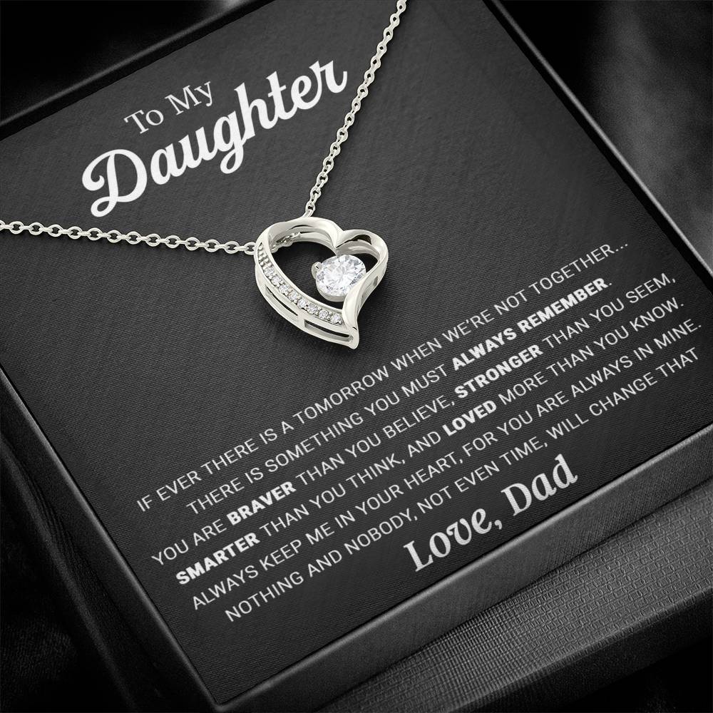 To My Daughter Necklace, Daughter Father Necklace, Daughter Gift From Dad 10_4