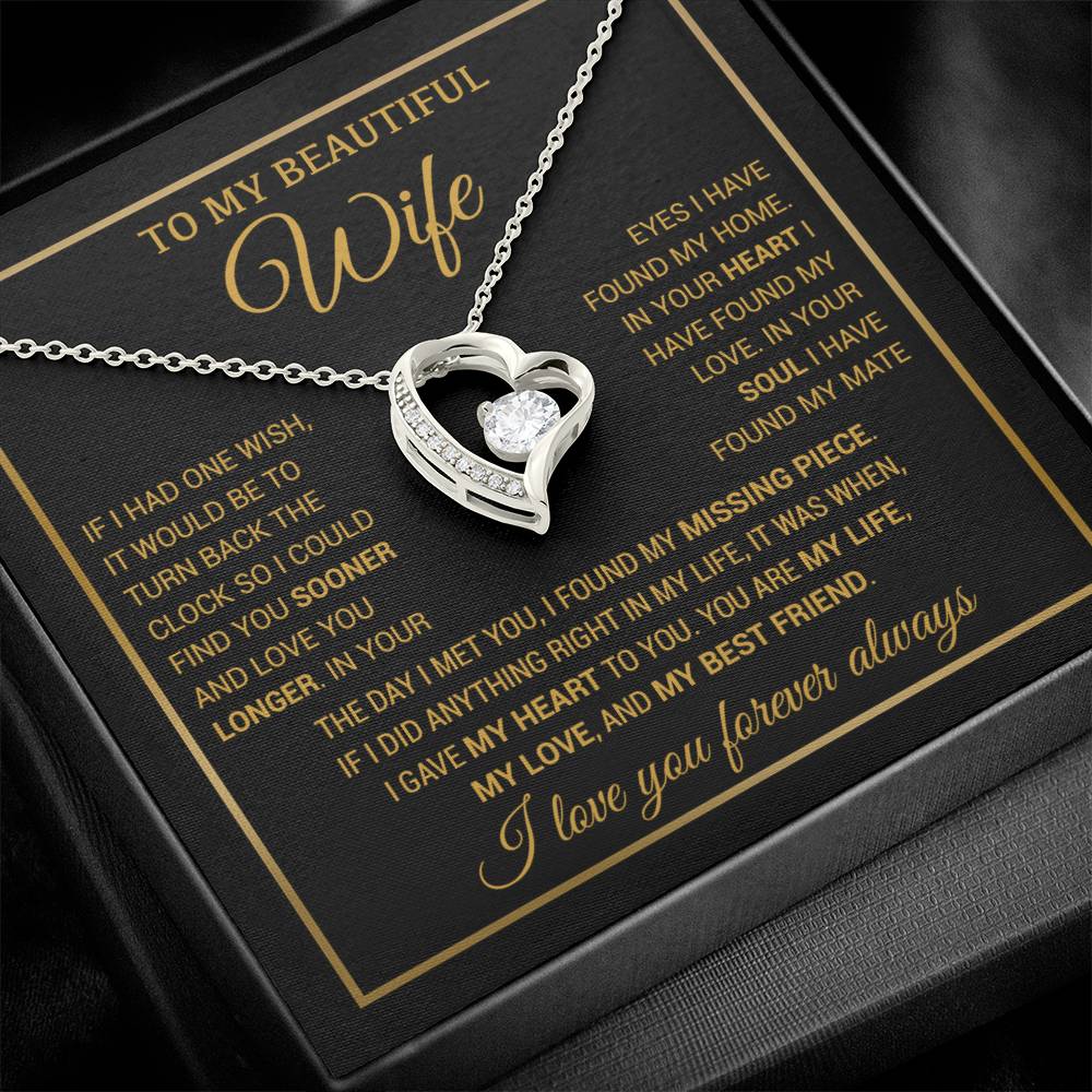 To My Wife Necklace, Christmas Gifts For Women, Anniversary Gift For Wife 6_11