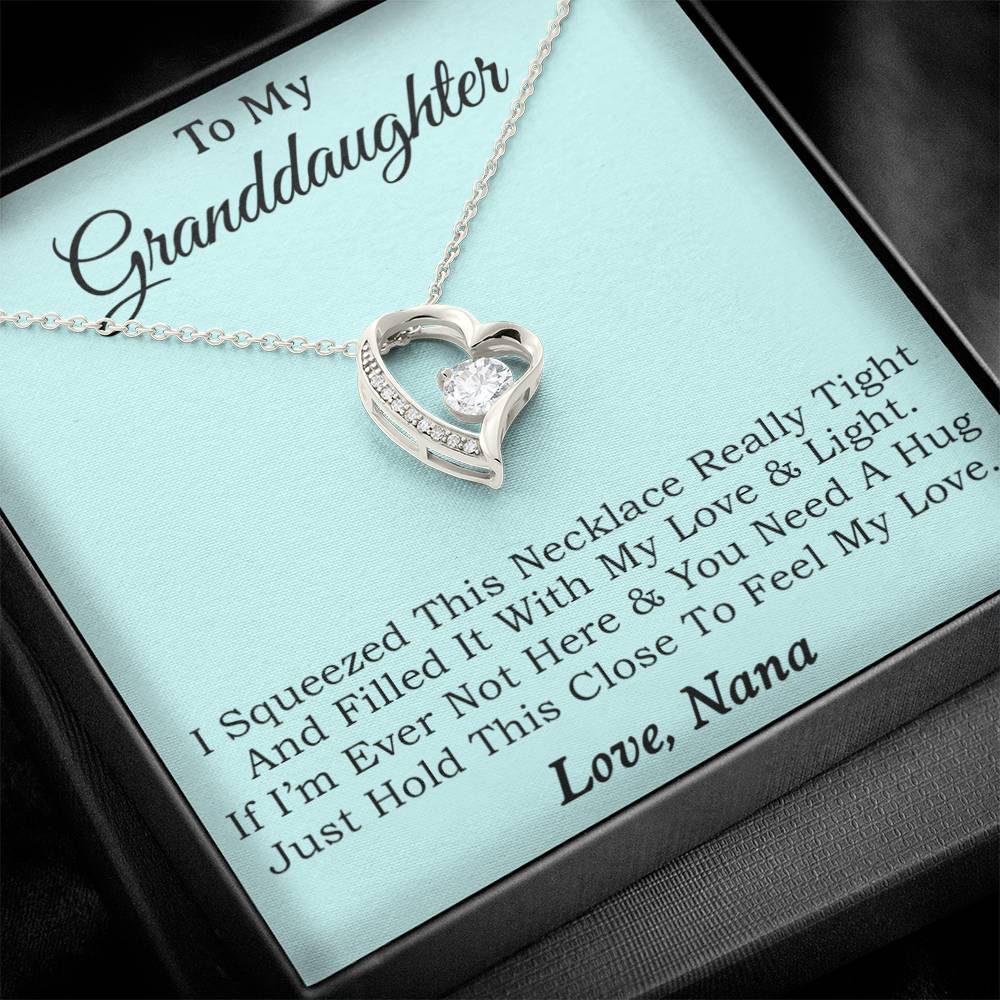 To My Granddaughter Necklace, Granddaughter Gift, Gifts for Granddaughters, Granddaughter Necklace 31_10