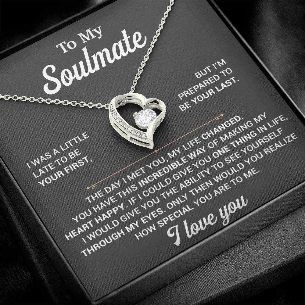 To My Soulmate Necklace, Soulmate Gift, Gift For Girlfriend, Christmas Gift 1_11