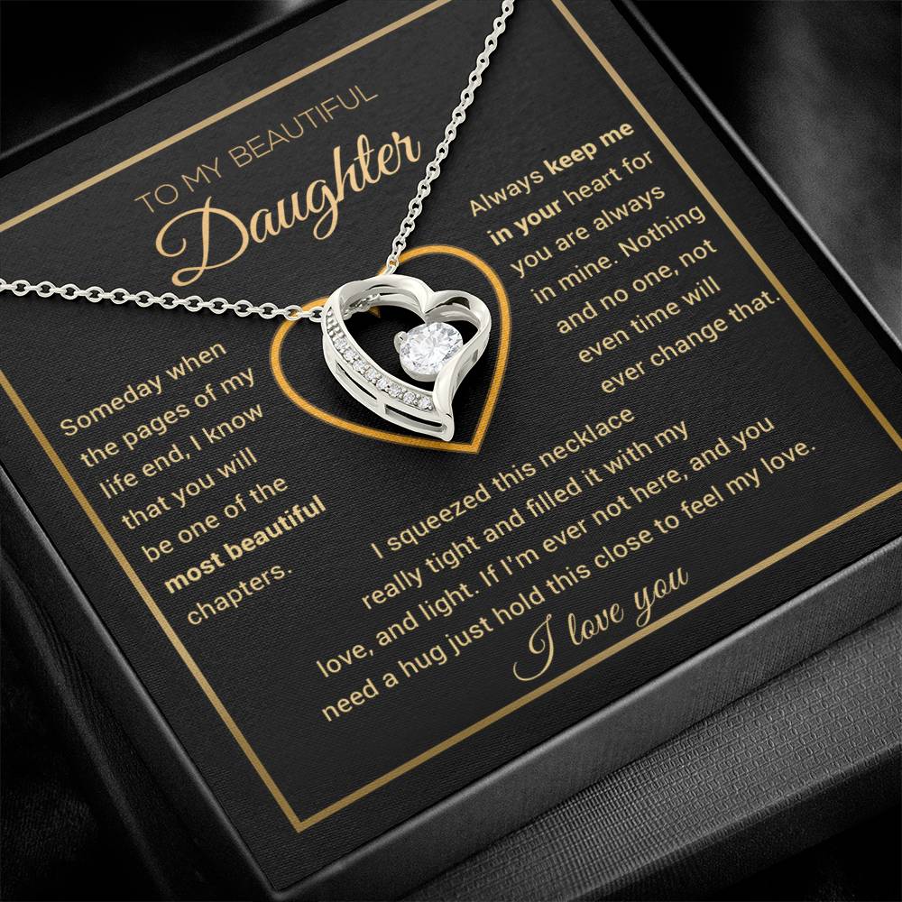 To My Daughter Necklace, Daughter Gift from Dad, Mom, Daughter Birthday Gift, Christmas Gift 13_11