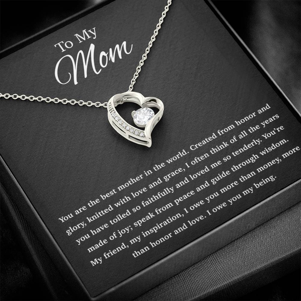 To My Mom Necklace, Gift For Mom From Daughter, Mother's Day Gifts 25_4