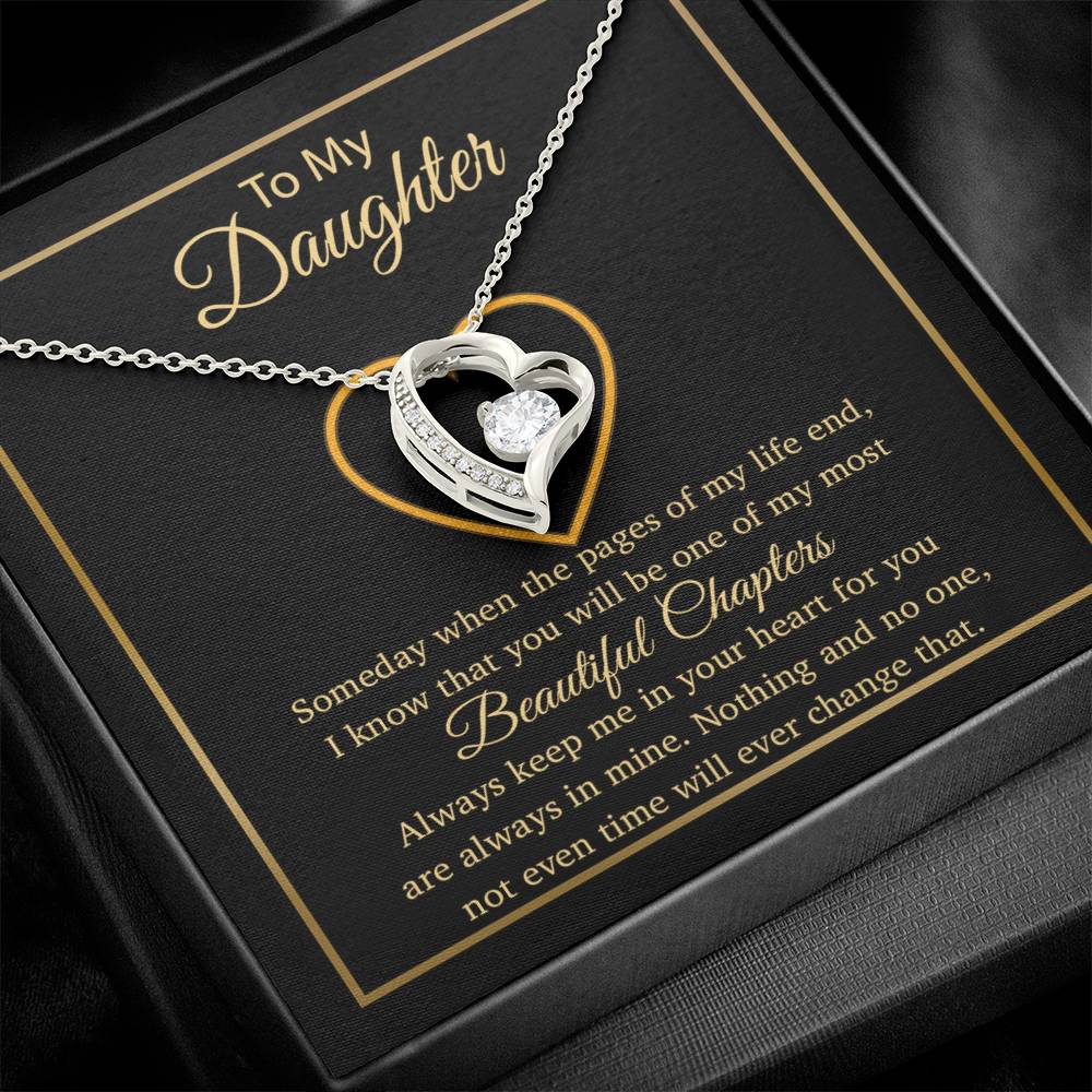 To My Daughter Necklace, Gift For Daughter From Dad, Daughter Father Necklace 30_11